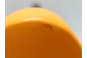 当時物　三菱銀行　ノベルティー　ソフビ　2体セット　レトロな表情が可愛いミッキー&ミニーの古い貯金箱(カウンター用、店頭用、企業物、非売品、コインバンク、ディズニー)(R-062373)