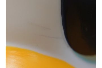 当時物　三菱銀行　ノベルティー　ソフビ　2体セット　遠足姿　レトロな表情が可愛いドナルド&デイジーの古い貯金箱(カウンター用、店頭用、企業物、非売品、コインバンク、ディズニー)(R-062375)
