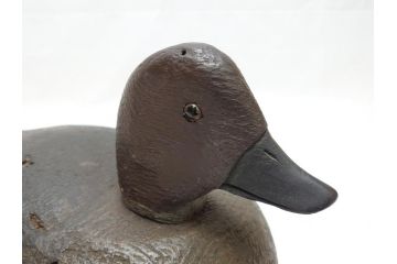 鴨　シギ　それぞれ個性の違った愛らしいデコイ3点セット(置き物、置物、模型、ディスプレイ、インテリア、木製)(R-062377)