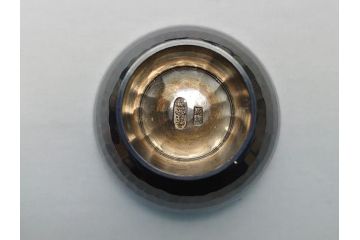 松栄堂　純銀製南瓜燗瓶　造形美を堪能できる急須&盃5杯セット(お猪口、銚子、かぼちゃ、酒器、箱無し)(R-062378)