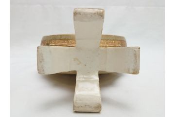 激レア!　明治時代　薩摩錦手　花と人物図鼠蓋太鼓形香炉　繊細な職人技が光る香炉(鑑定書付き、共箱付き、置物、ディスプレイ、仏具)(R-062379)