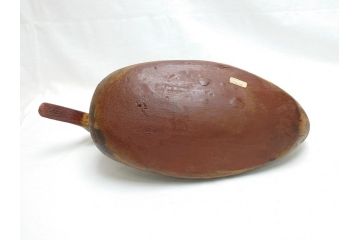 ドイツビンテージ　1945年　つぶらな瞳が可愛らしいデコイ2点セット(鴨、置物、置き物、模型、ディスプレイ、インテリア、ヴィンテージ)(R-062384)