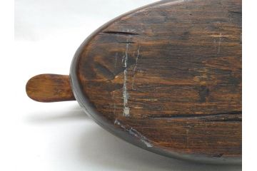 ドイツビンテージ　1945年　つぶらな瞳が可愛らしいデコイ2点セット(鴨、置物、置き物、模型、ディスプレイ、インテリア、ヴィンテージ)(R-062384)
