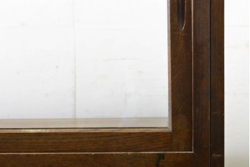 フランスアンティーク　激レア　希少デザイン　おしゃれなディスプレイが叶う洋菓子店の台形ガラスケース(ショーケース、陳列棚、店舗什器)(R-062393)