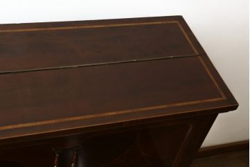 アメリカアンティーク　ジャンク品　ニューヨーク　George Steck & Co.(ジョージ・ステック社)　象嵌入りのアンティークピアノ(オブジェ、ディスプレイ)(R-062395)
