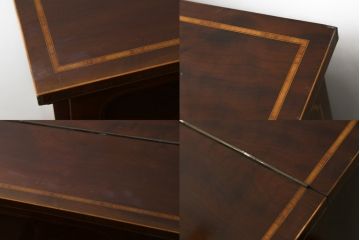アメリカアンティーク　ジャンク品　ニューヨーク　George Steck & Co.(ジョージ・ステック社)　象嵌入りのアンティークピアノ(オブジェ、ディスプレイ)(R-062395)