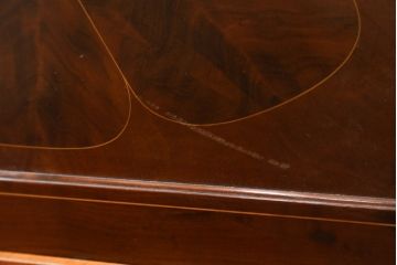 アメリカアンティーク　ジャンク品　ニューヨーク　George Steck & Co.(ジョージ・ステック社)　象嵌入りのアンティークピアノ(オブジェ、ディスプレイ)(R-062395)