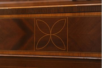 アメリカアンティーク　ジャンク品　ニューヨーク　George Steck & Co.(ジョージ・ステック社)　象嵌入りのアンティークピアノ(オブジェ、ディスプレイ)(R-062395)