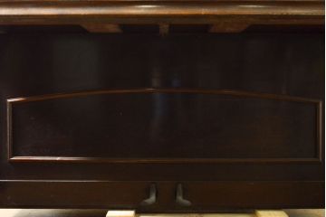 イギリスアンティーク　ジャンク品　SAMES　気品あるクラシカルなデザインのアンティークピアノ(オブジェ、ディスプレイ)(R-062402)