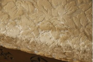 和製アンティーク　彫刻家　山根八春(やまねやつはる、はっしゅん)　背もたれの植物柄やレリーフが目を惹くチェア2脚セット(ダイニングチェア、アームレスチェア、椅子、イス)(R-062412)