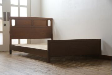 中古　DREXEL HERITAGE(ドレクセルヘリテイジ)　Triune(トライユン)　落ち着いた雰囲気づくりを叶えるベッド(セミダブル)(R-062415)