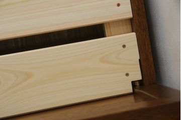 中古　DREXEL HERITAGE(ドレクセルヘリテイジ)　Triune(トライユン)　落ち着いた雰囲気づくりを叶えるベッド(セミダブル)(R-062415)