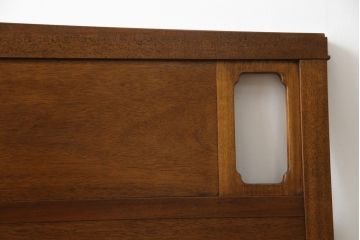 中古　DREXEL HERITAGE(ドレクセルヘリテイジ)　Triune(トライユン)　落ち着いた雰囲気づくりを叶えるベッド(セミダブル)(R-062415)