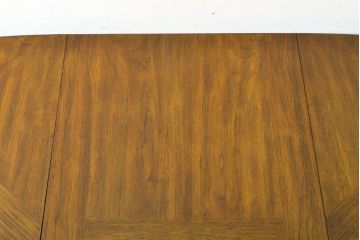中古　DREXEL HERITAGE(ドレクセルヘリテイジ)　Grand Villa(グランドヴィラ)　上品なデザインのダイニングテーブル(エクステンションテーブル、拡張式テーブル、食卓、2人掛け、4人掛け、6人掛け)(定価約60万円)(R-062416)