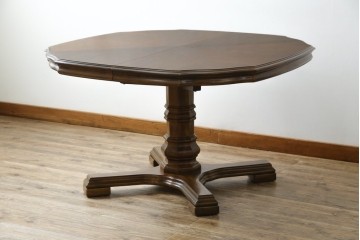 中古　DREXEL HERITAGE(ドレクセルヘリテイジ)　Grand Villa(グランドヴィラ)　上品なデザインのダイニングテーブル　定価約60万円　(R-062416)