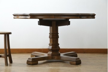 中古　DREXEL HERITAGE(ドレクセルヘリテイジ)　Grand Villa(グランドヴィラ)　上品なデザインのダイニングテーブル　定価約60万円　(R-062416)