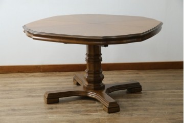 中古　DREXEL HERITAGE(ドレクセルヘリテイジ)　Grand Villa(グランドヴィラ)　上品なデザインのダイニングテーブル　定価約60万円　(R-062416)