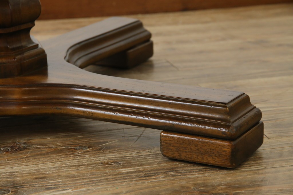 中古　DREXEL HERITAGE(ドレクセルヘリテイジ)　Grand Villa(グランドヴィラ)　上品なデザインのダイニングテーブル　定価約60万円　(R-062416)