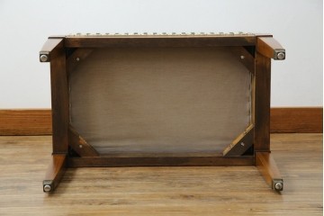 中古　DREXEL HERITAGE(ドレクセルヘリテイジ)　直線的なフォルムが美しいオットマン　(R-062423)