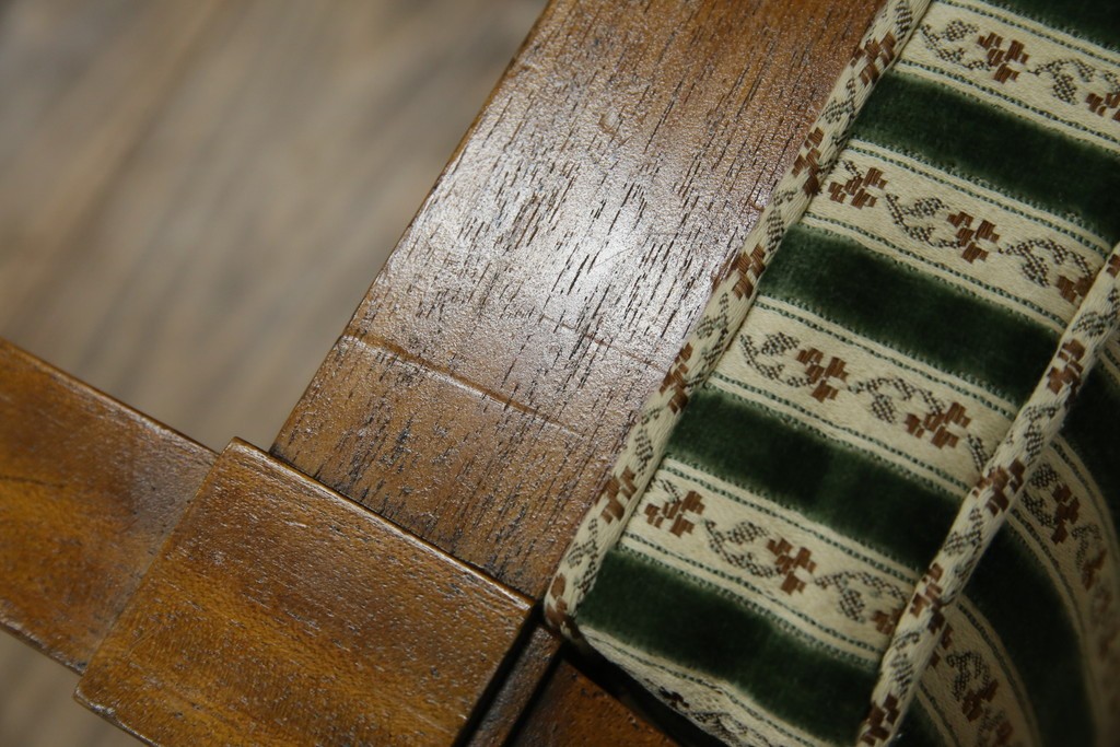 中古　DREXEL HERITAGE(ドレクセルヘリテイジ)　直線的なフォルムが美しいオットマン　(R-062423)