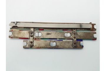 旧日本軍　陸軍中将肩章　従軍記章　8勲章&略綬4点(8連吊りホルダー付き、連結金具、大禮(大礼)記念章/紀元二千六百年祝典記念章/帝都復興記念章など)(R-062454)