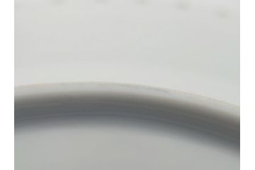 デンマーク　ROYAL COPENHAGEN(ロイヤルコペンハーゲン) ブルーフルーテッド　フルレース　約17cm　洗練された美しさを放つ皿2客セット(プレート、洋食器)(定価約66000円)(R-062455)