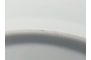 デンマーク　ROYAL COPENHAGEN(ロイヤルコペンハーゲン) ブルーフルーテッド　フルレース　約17cm　洗練された美しさを放つ皿2客セット(プレート、洋食器)(定価約66000円)(R-062460)