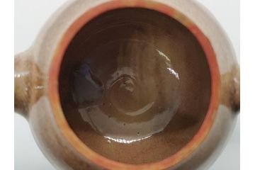 九世　坂高麗左衛門　萩焼　急須1対(共箱付き、茶器、茶壷、茶道具、坂窯)(R-062464)
