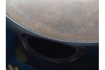 輪島塗　茶平一斎作　塩釜　住吉　高蒔絵　梨子地　平棗(共箱付き、木製、茶道具)(R-062466)