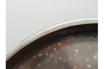 吉田華正作　撫子　金彩　螺鈿　香合(茶道具、小物入れ、共箱付き)(R-062471)