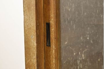 昭和レトロ　懐かしい雰囲気が魅力の収納棚(戸棚、キャビネット、リビングボード、食器棚、引き出し)(R-062474)