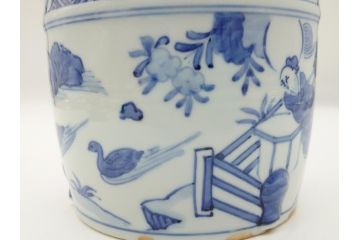丹山窯　小峠葛芳　古染付写　水指(茶道具、共箱付き、外箱付き)(R-062483)