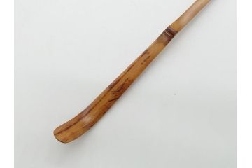 三代目　稲尾誠中斎　下削　大亀和尚(立花大亀老師)書付　茶杓　「福寿」(誠中齋、竹、筒付き、茶道具、共箱付き、外箱付き)(R-062485)