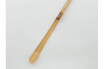 竹器師　野(高野)宗陵　堀内宗完(兼中斎)　竹茶杓　銘　笹鳴(竹、茶道具、筒付き、共箱付き、外箱付き)(R-062487)