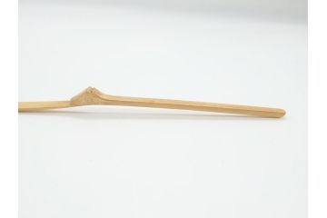竹器師　野(高野)宗陵　堀内宗完(兼中斎)　竹茶杓　銘　笹鳴(竹、茶道具、筒付き、共箱付き、外箱付き)(R-062487)