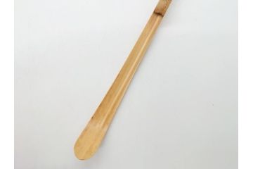 竹器師　野(高野)宗陵　堀内宗完(兼中斎)　竹茶杓　銘　笹鳴(竹、茶道具、筒付き、共箱付き、外箱付き)(R-062487)