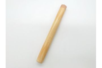 竹器師　野(高野)宗陵　堀内宗完(兼中斎)　竹茶杓　銘　笹鳴(竹、茶道具、筒付き、共箱付き、外箱付き)(R-062487)