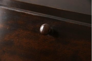和製ビンテージ　松本民芸家具　♯308型　古びた風合いの木肌がレトロさを醸し出すシックなライティングビューロー(簿記机、ワークデスク、在宅ワーク、在宅用、机、チェスト、ヴィンテージ)(定価約45万円)(R-062504)