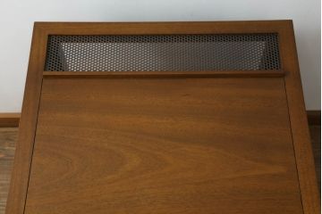 中古　DREXEL HERITAGE(ドレクセルヘリテイジ)　希少!!ホテルライクな部屋作りにおすすめな小型冷蔵庫入れ(サイドテーブル、ナイトテーブル、収納棚、戸棚、サイドキャビネット)(R-062506)