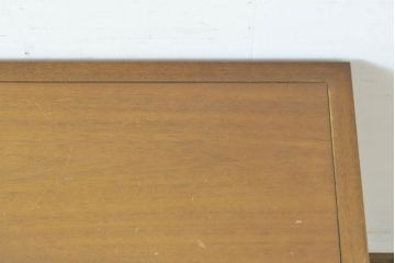 中古　DREXEL HERITAGE(ドレクセルヘリテイジ)　Triune(トライユン)　クラシックなデザインとナチュラルな風合いが魅力的なニーホールデスク(両袖デスク、机、ワークデスク、在宅ワーク用、在宅用)(定価約41万円)(R-062507)