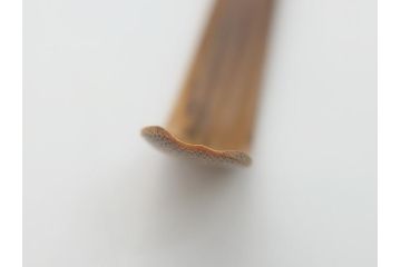 如意庵　立花大亀　三代目　稲尾誠中斎　「無一物」　竹茶杓(誠中齋、筒付き、茶道具、共箱付き、外箱付き)(R-062515)