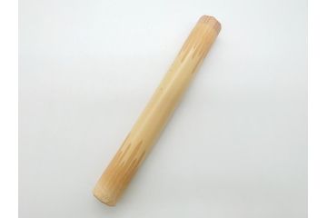 如意庵　立花大亀　三代目　稲尾誠中斎　「無一物」　竹茶杓(誠中齋、筒付き、茶道具、共箱付き、外箱付き)(R-062515)