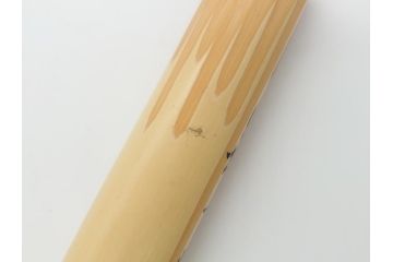 如意庵　立花大亀　三代目　稲尾誠中斎　「無一物」　竹茶杓(誠中齋、筒付き、茶道具、共箱付き、外箱付き)(R-062515)