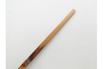 即中斎　自作　黒田正玄　下削り　竹茶杓　涼風(竹、筒付き、茶道具、共箱付き、外箱付き)(R-062516)