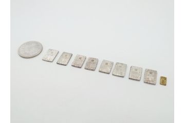 古銭　明治38年　新1円銀貨(小型)　天保4枚　安政4枚　一分銀　天保二朱判金　硬貨10枚(一円、一圓、二朱金、金貨、コイン)(R-062519)