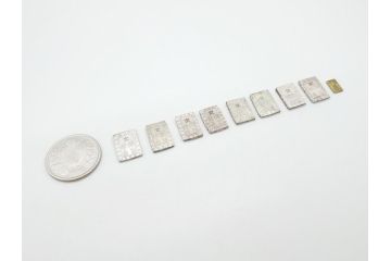 古銭　明治38年　新1円銀貨(小型)　天保4枚　安政4枚　一分銀　天保二朱判金　硬貨10枚(一円、一圓、二朱金、金貨、コイン)(R-062519)
