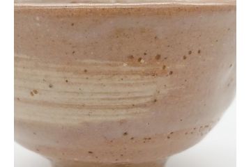 年代物　朝鮮三島　羊三十六　4寸皿　約12cm　素朴な土の風合いが感じられる茶碗(割高台、三島茶碗、柿茶碗、柿の蔕茶碗、四寸、和食器、和皿、共箱付き)(R-062531)