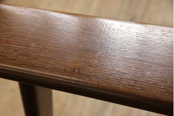デンマークビンテージ　GETAMA(ゲタマ)　Hans J Wegner(ハンス・J・ウェグナー)　GE290　オーク材　くつろぎの空間を演出するアームチェア(椅子、イス、1P、一人掛けソファ、1人掛けソファ、ヴィンテージ、北欧)(R-062535)