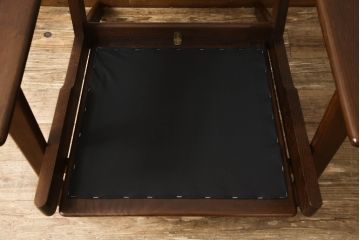 デンマークビンテージ　GETAMA(ゲタマ)　Hans J Wegner(ハンス・J・ウェグナー)　GE290　オーク材　くつろぎの空間を演出するアームチェア(椅子、イス、1P、一人掛けソファ、1人掛けソファ、ヴィンテージ、北欧)(R-062535)