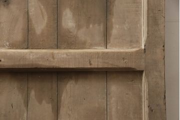 ヨーロッパアンティーク　建物の主役になるお洒落なフェンス付きドア(扉、建具)(R-062540)